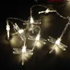 Cordes YIYANG lampe extérieure libellule Libelula 2 M/3 M/4 M/5 M LED batterie chaîne guirlande noël jardin décoration fête