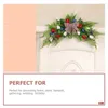 Bandanas Wreath Flower Wall Wedding Porta da frente Decoração da primavera pendurada Tulipas decoração artificial Flores Swag Garland archfloral