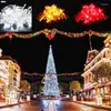 Cordes 10M Guirlandes Lumineuses 100 Leds Étanche Arbre De Noël Fête D'anniversaire Cour Décoration De La Maison Lampe Extérieure Adaptateur UE Dropshippi