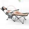 캠프 가구 캠핑 라운지 의자 의자 안락 의자 옥외 해변 낚시 의자 사무실 가정 휴대용 접이식 낮잠