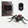 Electricrc Animals Infrared RC Remote Control Animal Insect Toy Smart Cackroach Spider Ant Insect Scary Trick Halloween Toy Christmas Kids Gift 220913