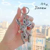 Keychains Creative Rock Rabbit Series Atividade do chaveiro Metal Fashion Key School School Trend Key Charm pode ser usado para Crane Machine T220909