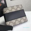 2022 NOVOS Designers de moda Wallets Luxurys Mens Mulheres bolsas de couro de alta qualidade Classic Bee Tiger Snake Letters Bolsa