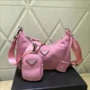 Bolsa de ombro feminina hobo de náilon edição 2005 Pacote de peito feminino Tote correntes bolsas de mão bolsa mensageiro