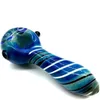 Stained Mini Glass Pipe Model 4 Inch Pipes Smoking Accessories Hookah Tobacco Spoon Colored Small Hand Pipes For Oil Burner Dab