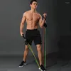 Opaski oporowe 11pcs/zestaw Elastyczne gumowe rurki fitness Expander Pasping Stretch Pull Rope Sports Trening ćwiczenia na siłowni sprzęt