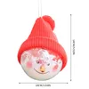Forniture per la decorazione natalizia Snowman schiuma di neve decorazioni per palline trasparenti decorazioni per alberi di christian