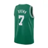 Maglie da basket jersey jayson tatum jaylen marrone lamar stevens derrick white payton pritchard kristaps porzingis jrue vacanze sam hauser al horford maglie