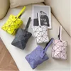 Rhomb Square Bag Mobiele tassen Macaron Candy Color Frosted Mini Stereo