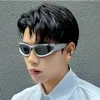 Techno-chic Sunglasses New Punk Sports Ornamental Wrap Goggle