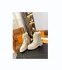 2022 winter cream shoes British style Martin boots Plush women short boots thick soled leather