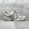 Casual schoenen mannen vrouwen track 3.0 sneakers drievoudige witte zwarte sandalen gomma lederen trainer nylon bedrukt platform