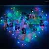 Strings 2x1.5m 128leds a forma di cuore LED String Light EU 220V Holiday Christmas Wedding Party Decoration Lampada per tende ghiacciolo