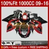 Injection Fairings For SUZUKI K9 GSXR 1000 CC GSXR1000 09 10 11 12 13 14 15 16 151No.68 K 9 1000CC GSXR-1000 2009 2010 2011 2012 2013 2014 2015 2016 OEM Fairing red factory