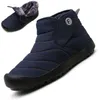 Botlar kış erkekleri peluş sıcak ayak bileği ayakkabıları kadınlar kaymaz botas çift maskulin zapatillas hombre artı boyut 3647 220913