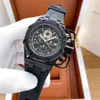 Orologio meccanico di lussuoso Orologio meccanico Sopravvissuto Funzione di temporizzazione completamente automatica Swiss ES Owatch da polso da polso