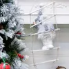 Juldekorationer Abxmas Pendant Santa Claus Hanging Doll Ladder Rope Climbing Year Tree Decoration Decor