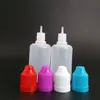 Emballage des bouteilles en plastique vides 50ml de compte-gouttes pour le jus liquide d'E