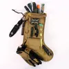 Hangende tactische molle KRERD Kerstkantzak Dump Drop Pouch Opslagzakken Militaire jachtmagazine Pouch Kmas Decorations