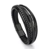 Leather Bracelet Wrap Multilayer Hand Woven Bracelets Men's Bracelet Ethnic Style Fashion jewelry Jewelry