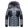 Masculino abaixo Parkas Winter Parka mass confortável moda com capuz Handsome masculino quente jaqueta casual espessada jaqueta à prova de vento 220914