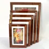 F1714 Frames and Mouldings brown/wood grain PS material photo frame photo placement