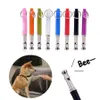 Pet Dog Training Whistles Two-tone Ultrasonic Flute Stop Barking Ultrasonic Sound Repeller Cat Trainings Keychain with Lanyard Strap
