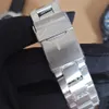 MENS Titta på automatisk stålband Svart lysande urtavla 44mm Mechanical Movement Sports Men Metal Dress Wristwatches