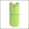 Chat Jouets 10Cm Pet En Peluche Jouet Mignon Doux Oreiller Résistance Bite Chat Jouets Interactifs Avec Cataire Dentition Fournitures Drop Delivery 2021 Hom Dhlvh