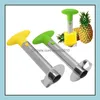 Outils de fruits et légumes Éplucheur de pin Tranchant Hine Le coupe-noyau Une coupe en spirale pour les légumes et les fruits Outils de cuisine faciles à utiliser Dhd5Q