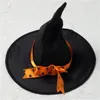 Ensemble de vêtements d'halloween, Costume de sorcière Cosplay, robe pour bébé fille et adolescent, ensemble de vêtements pour nourrissons, chapeau, sac citrouille, collants