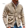 Heren Jackets Jacket Men Casual Wear Gevoted warme jas mannelijke dikke man's winddichte mode stand-up kraag 2022 winter