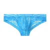 Underpants Men's Gauze Transparent Briefs Thin Ice Silk Low Waist Sexy Breathable Boxers For Youth Boy's Panties Underwear