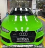 Premium Ultra Gloss Viper Green Vinyl Wrap Sticker Hele glanzende auto Inpakbekledingfilm met luchtafgifte Initiële lage tack lijm zelfklevende folie 1.52x20m 5x65ft