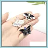 دبابيس دبابيس مخصصة الفراشة bk دبابيس مينا Starry Sky Moon Jewelry Brouches Hard