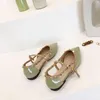 2022 femmes sandales bout pointu pantoufles mode plat diapositives casual chaussures luxe femme talons épais