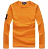 Großhandelspaketpost 2185 Stück neue Poloshirts im Herbst und Winter Europa und Amerika Herren langärmelige lässige Baumwolle große Modepullover Pullover S-2XL