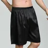 Herren-Nachtwäsche CLEVER-MENMODE Herren-Nachtwäsche für Zuhause, Satin, Pyjama, Shorts, Schlafanzug, Schlafhose, Boxershorts, kurze Hose, Lounge-Homewear