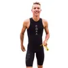 Men's Tracksuits Roka Triathlon Men's Sleeveless Swimming And Running Sportswear Bodysuit Outdoor Tights Skin Suit 220914