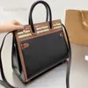 Evening Bags Shoulder Crossboby Bag Tote Bags Large Capacity Shopping Handbag Toothpick Pattern Cowhide Canvas Plaid Purse Open Interior Zipper Pocket