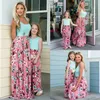 Familjsmatchande kl￤der sommarmamma barn l￥nga kl￤nningar strandfest bohemia maxi kl￤nning med fick sundress outfits bomullstrandkl￤der f￶r f￶r￤lder-barn 220914