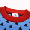 2021 Winter Nieuw 2 3 4 6 8 10 jaar kinderkleding knappe pullover met lange mouwen gebreide baby mixcolor trui voor kinderen jongen 0913