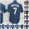 Maglie da baseball personalizzate 2022 Jersey 7 Tim Anderson 35 Frank Thomas # 45 79 Jose Abreu 88 Luis Robert Stitched