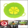 Cookware Parts Flower Petal Boil Spill Stopper Sile Lid Pot Er Cooking Lids Utensil Pan Cookware Parts Kitchen Accessories Drop Deliv Dhgpp