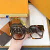المصمم الفاخر نظارة شمسية للسيدات أزياء كبيرة إطار مربع مربع مربع النقطات الشمسية نظارة كبيرة الحجم المليونير نظارة شمسية Z1565W Z1547E Z1502W امرأة عتيقة النظارات