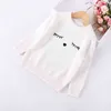 Pullover 2019 Autumn Winter Girls Sweaters Children Clothing Kids Knitted Sweater Baby Girl Clothes Cotton Pullovers 4 Colors 0913