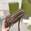 Bolsas de noite bolsas de câmera bolsas de ombro de ombro transversal para mulheres letra de fechamento de zíper vermelho tecer verde lança larga bolsa de tira de ombro