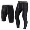 Pantaloni da uomo Quick Dry Uomo Fitness Compression Palestra Sport Leggings da corsa Collant