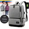 Backpack Large Capacity 15.6" Laptop For Men Nylon Waterproof Computer Rucksack With USB Charging Travel Bags Teenager Bagpack