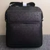حقائب جنوب إفريقيا حقيقية من الجلد النعمة للبشرة رجل أعمال حقيبة حقيبة أسود اللون